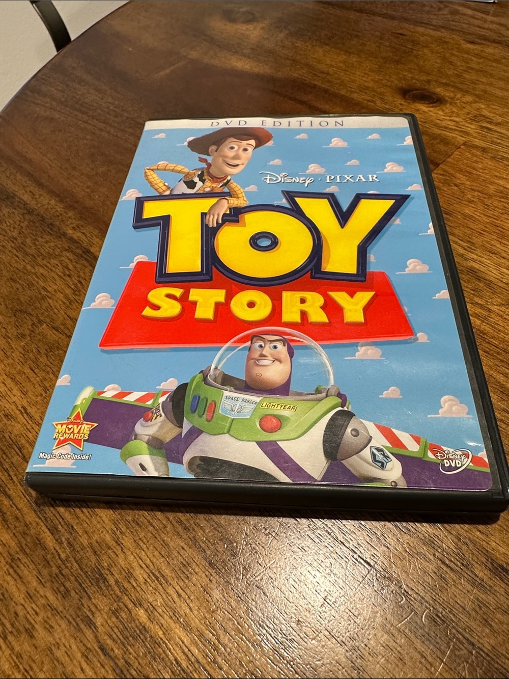 Toy Story DVD - Blue Cover Featuring Woody & Buzz